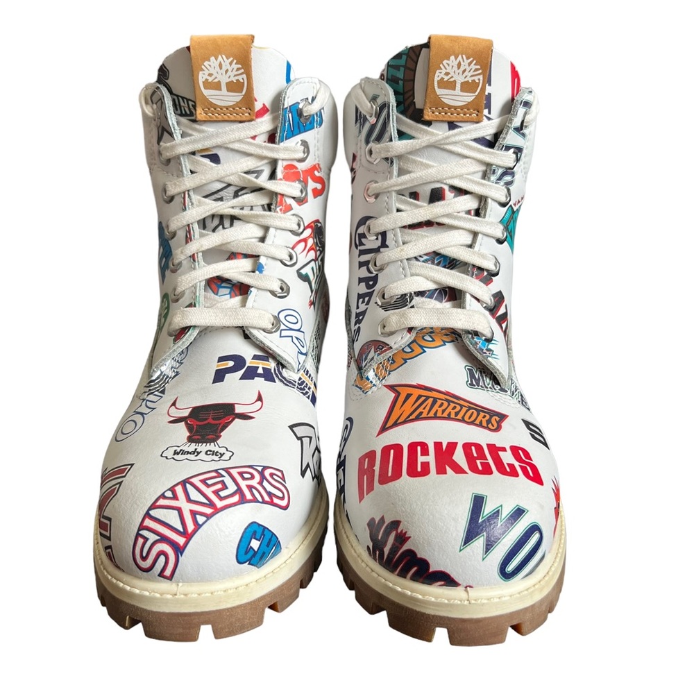 Timberland NBA Mitchell & Ness x NBA “East Meets West” Premium Size 9.5 … - Picture 3 of 15